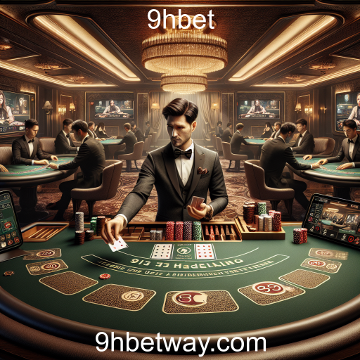 Experiência Imersiva do Cassino Ao Vivo na 9hbet